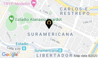 Mapa de La Piel Spa en Medellín