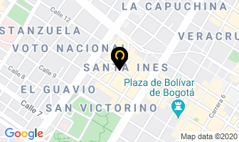Mapa de La Piñatería De David Pico en Bogotá D.C