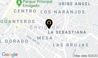 Mapa de La Pizzeria Envigado en Envigado