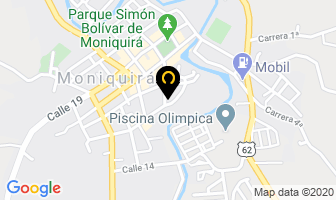 Mapa de La Posada De Bachue en Moniquirá