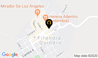Mapa de La Posada del Compadre en Filandia