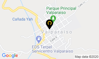 Mapa de La Posada del Palmar en Valparaiso