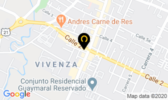 Mapa de La Principal Del Hierro en Chía