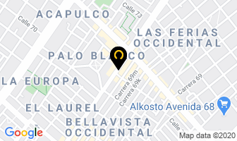 Mapa de La Puntada Industrial en Bogotá D.C