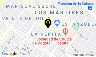 Mapa de La Rancha De Ciro en Bogotá D.C