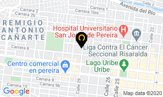Mapa de La Recarga en Pereira