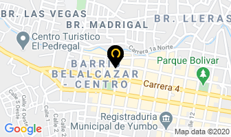 Mapa de La Red Amarilla Ltda. en Yumbo
