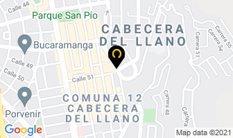 Mapa de La Riviera S.a. en Bucaramanga
