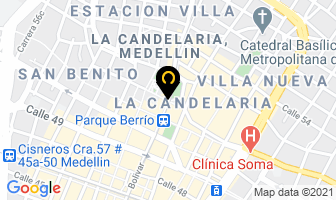 Mapa de La Rocola De Juan en Medellín