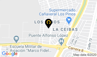 Mapa de La Ronda De Los Títeres en Cali