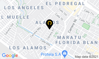 Mapa de La Samaritana Agua Purificada en Bogotá D.C