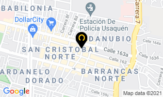 Mapa de La Sazón Del Chocoano en Bogotá D.C
