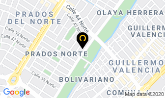 Mapa de La Solución De Cali Eventos en Cali