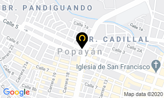 Mapa de La Sorpresa en Popayán