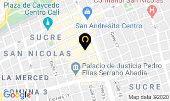 Mapa de La Surtidora Moda Fresca en Cali