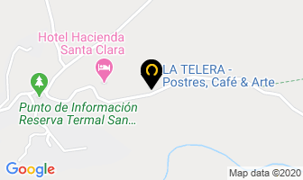 Mapa de La Telera Postres, Café Y Arte en Santa Rosa de Cabal