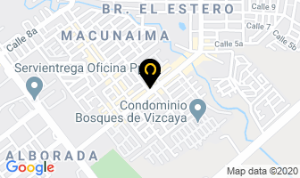Mapa de La Terraza en Villavicencio