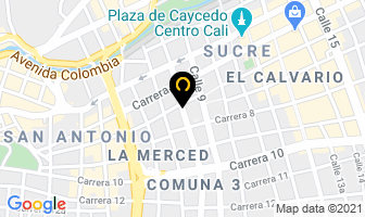 Mapa de La Terraza Marina en Cali