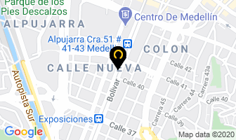 Mapa de La Tienda De Compresor Ltda. en Medellín