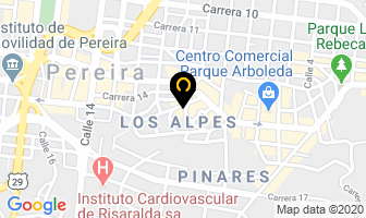 Mapa de La Tienda De La Carne en Pereira