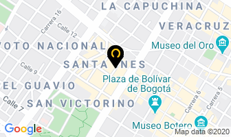 Mapa de La Tienda De Los Desechables Ltda. en Bogotá D.C