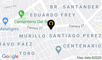 Mapa de La Tienda Decorativa en Bogotá D.C
