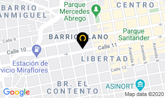 Mapa de La Tienda Del Screen en Cúcuta