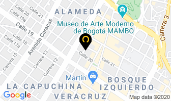 Mapa de La Tienda Electrónica en Bogotá D.C