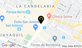 Mapa de La Tienda Optica en Medellín
