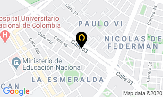 Mapa de La Trajeria en Bogotá D.C