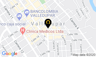 Mapa de La Variedad De Las Camisetas en Valledupar