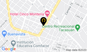 Mapa de La Variedad Del Casco en Montería