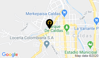 Mapa de La Veterinaria en Caldas