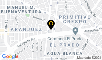 Mapa de La Vitrina Del Mueble en Cali