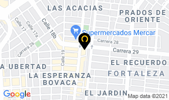 Mapa de La Zapallera en Cali