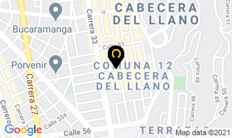 Mapa de La Zona Bar en Bucaramanga