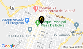 Mapa de Laar Seguros Ltda. en Calarcá