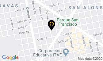 Mapa de Labcare en Bucaramanga