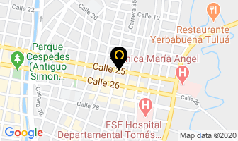 Mapa de Laboratorio Angel en Tulua