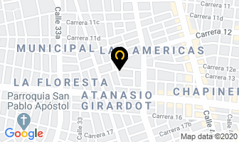 Mapa de Laboratorio Brahn S.a.s. en Cali
