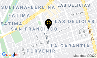 Mapa de Laboratorio Centro Turbo en Cali