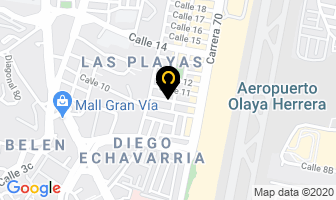 Mapa de Laboratorio Clarident en Medellín