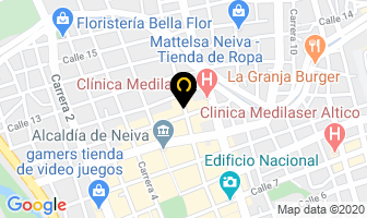 Mapa de Laboratorio Clínico en Neiva