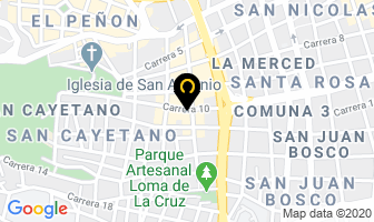Mapa de Laboratorio Clínico A.i.b. en Cali