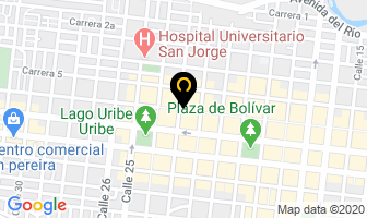 Mapa de Laboratorio Clínico Angela M. Vargas en Pereira