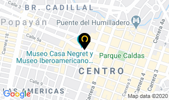 Mapa de Laboratorio Clínico Ciom en Popayán