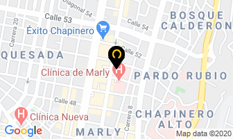 Mapa de Laboratorio Clínico De Marly Daniel Gamboa en Bogotá D.C