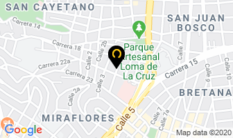 Mapa de Laboratorio Clínico Especie Diagnóstico en Cali