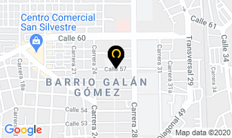 Mapa de Laboratorio Clínico Processar en Barrancabermeja