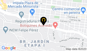 Mapa de Laboratorio Clínico Sistematizado Ltda. en Pereira
